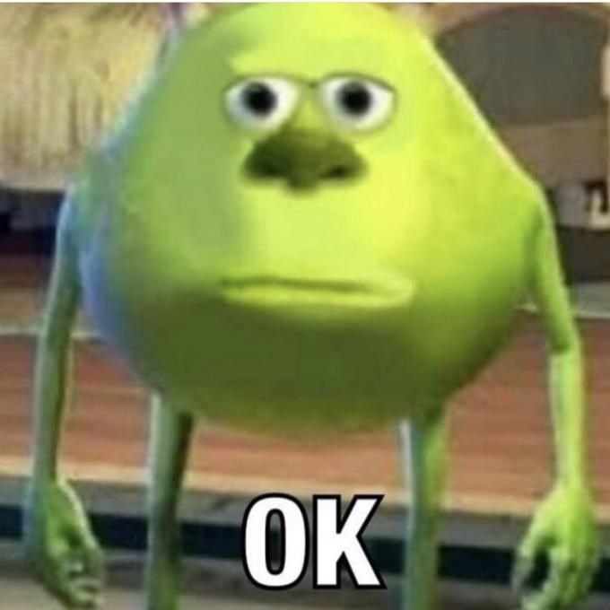 yo con el meme de arriba: