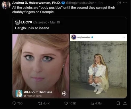 Ozempic in action - meme