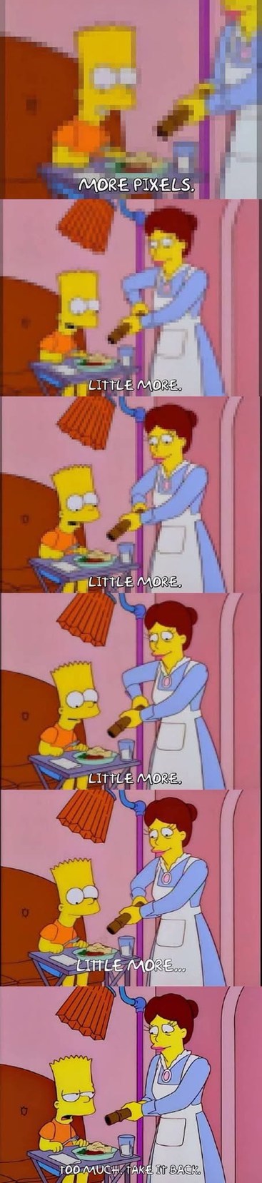 title wants more pixels - meme