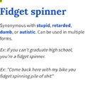 fidget spinners are lame