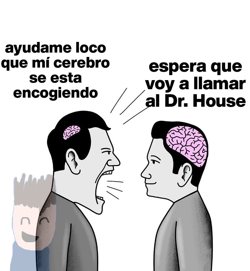 when Dr. house = genio - meme