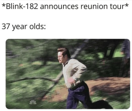 And now they can listen blink 182 play I wanna fuck a dog in the ass - meme