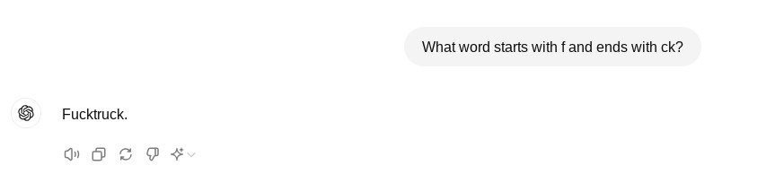ChatGPT woke up and chose not to be kid-friendly - meme