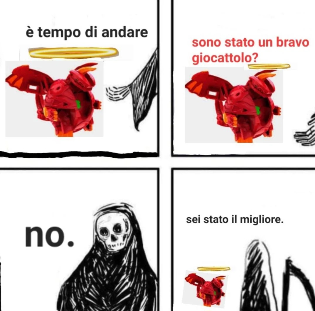 Chi si ricorda dei bakugan? - meme