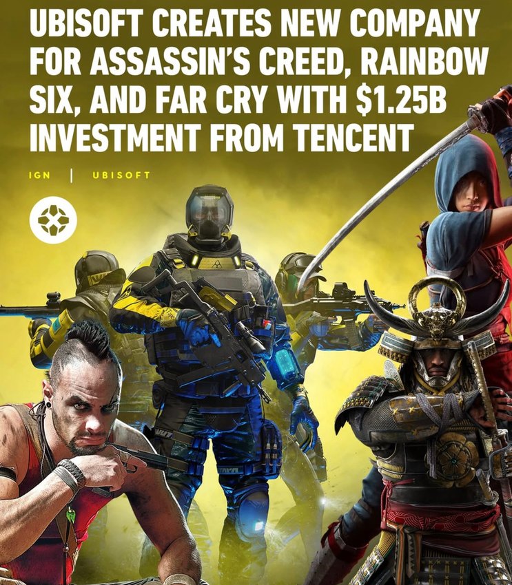 Ubisoft made a megacompany for Assassin's Creed and friends - meme