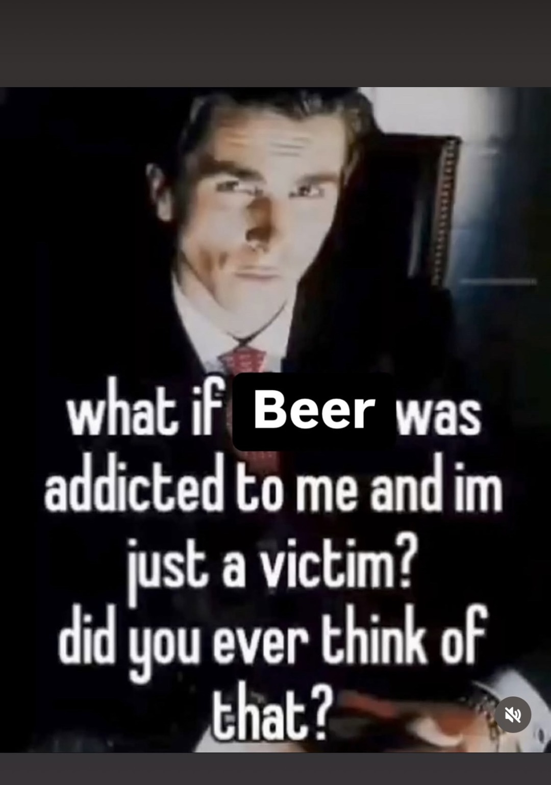 I’m a victim too - meme