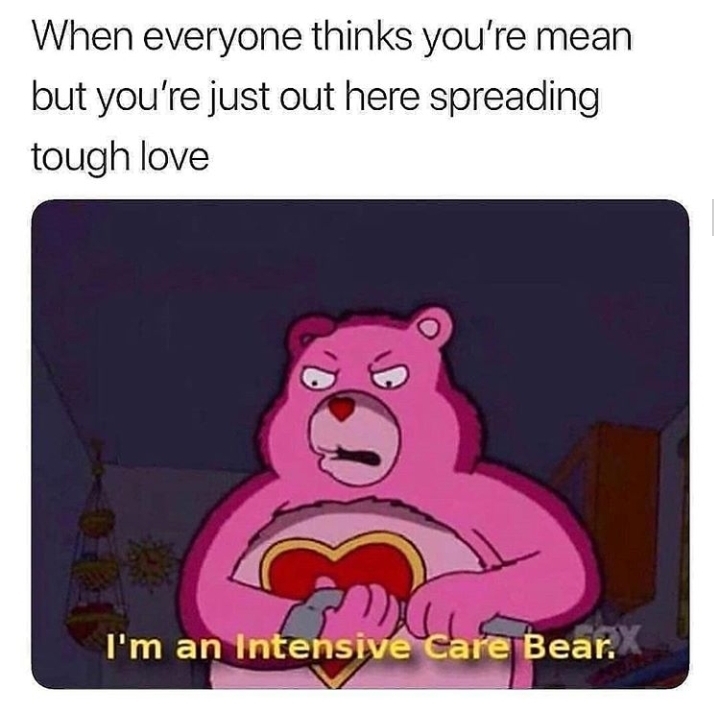 I'm just a loveable person - meme