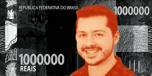 O homem com mais valor no Brasil - meme
