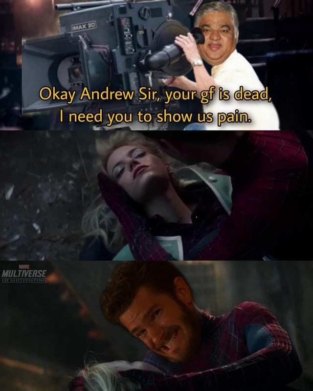 Show us pain Andrew - meme