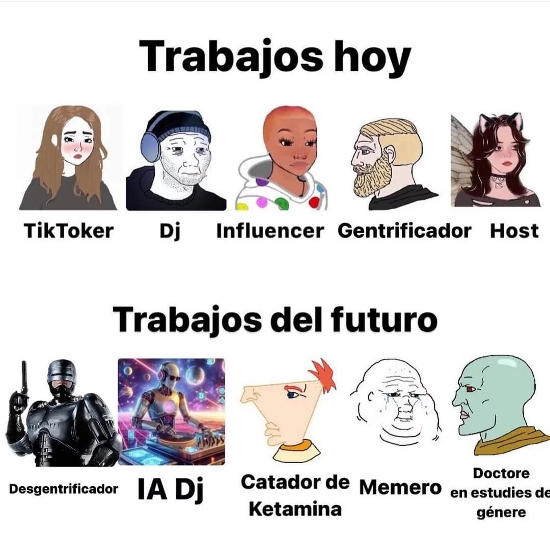 TRABAJOS DEL FUTURO - meme