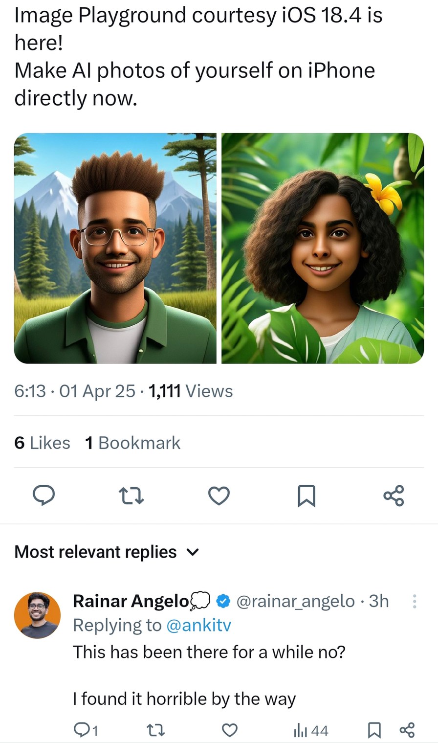 AI selfies are here, and they’re already nightmare fuel - meme