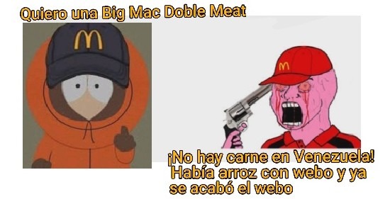 McDonald's Venezuela - meme