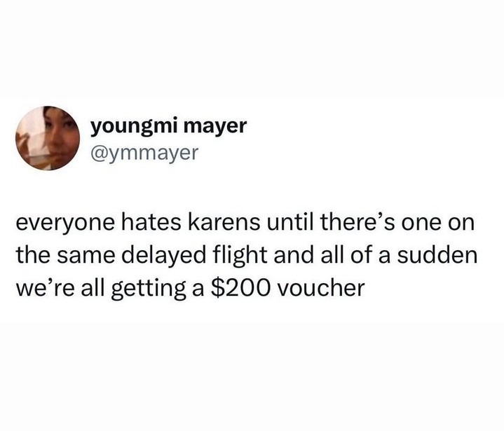 Thank you Karen. - meme