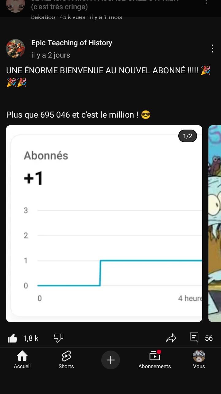 Il me fait marrer donc j'espère qu'il fous le fera aussi - meme