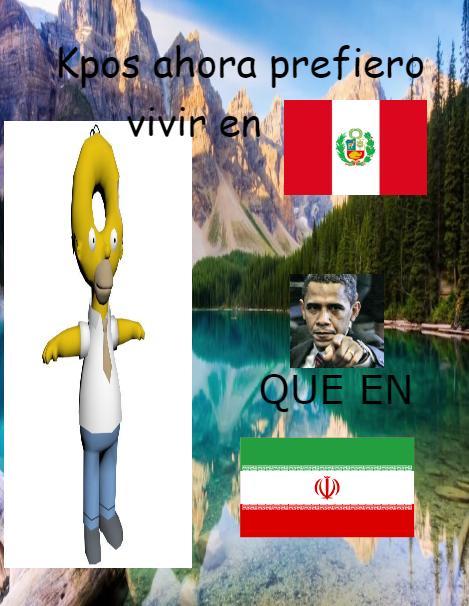 Peru vs Iran - meme