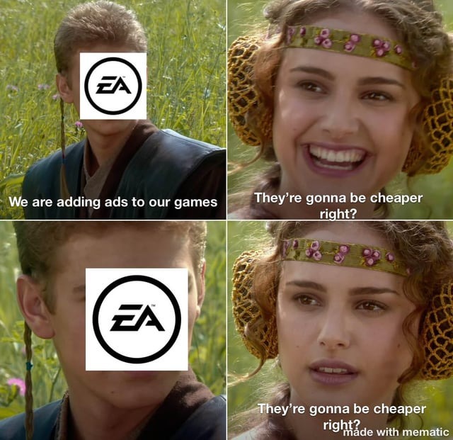 Gaming industry meme