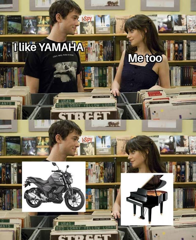 Yamaha products meme