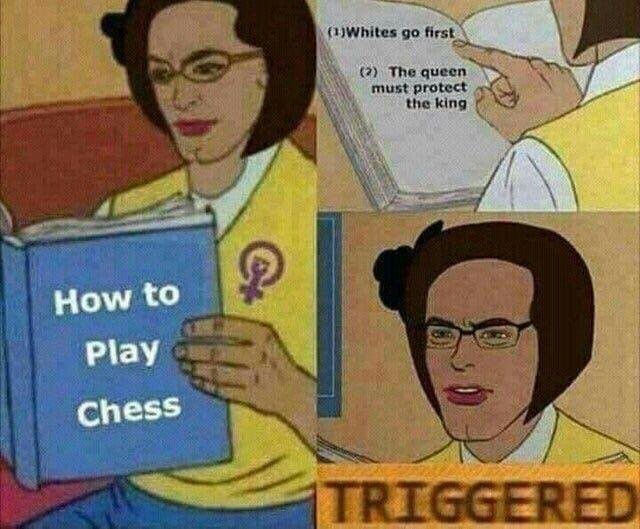 Never played chess - meme