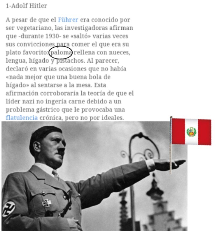 Hitler peruano - meme