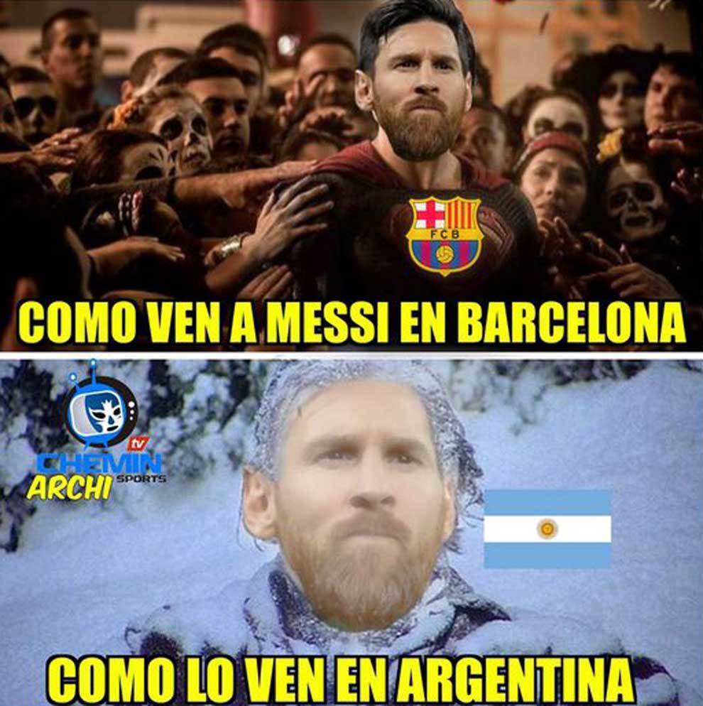 solo los argentinos y los de Barcelona lo entenderan:v - meme