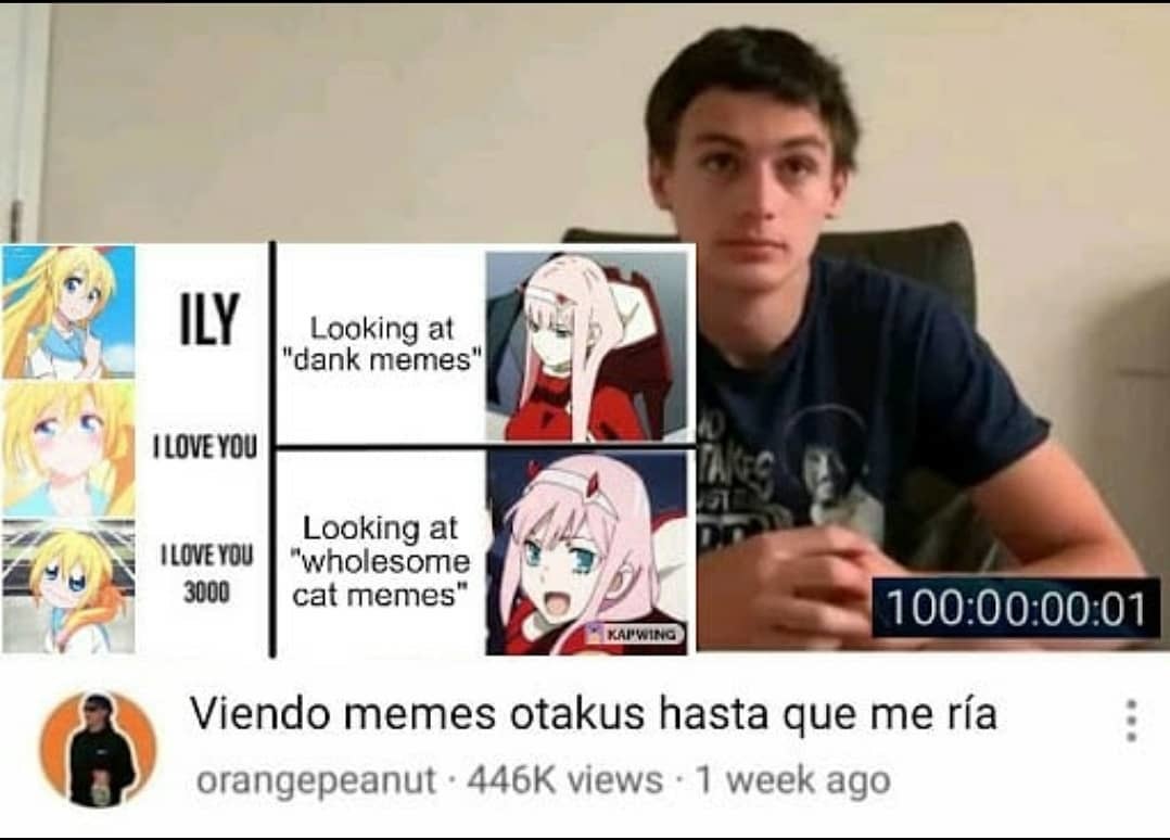 No soy otaku - meme