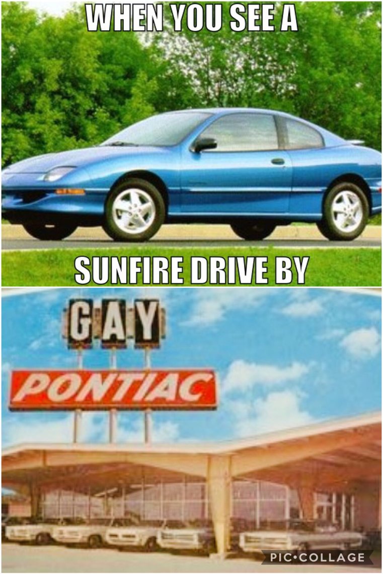 gay sunfires - meme