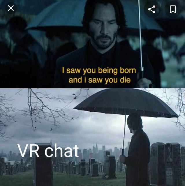 VR Chat - meme