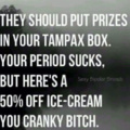 Ice cream and periods