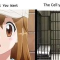 Lewding the cells puts you in hell