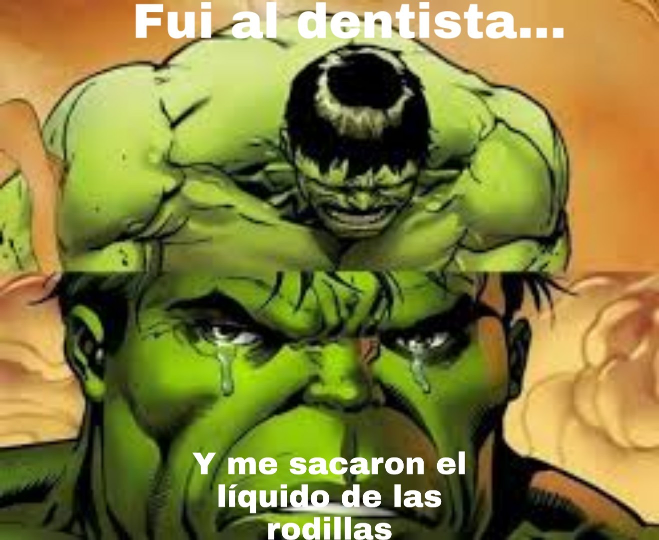 Pobre Hulk - meme