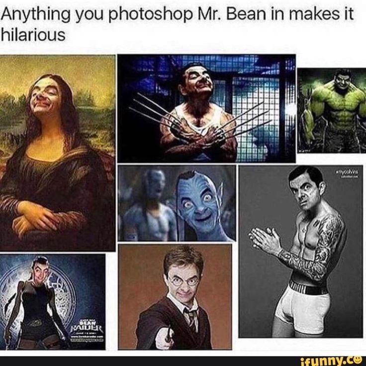 Like si eres Mr Bean - meme