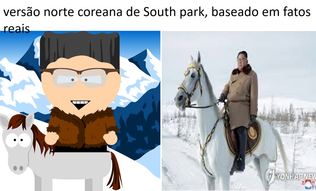 fiz essa kin jong un num site de cria esses personagem personalizado de south park, se eu não me engano o nome é sp studio - meme