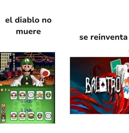 El diablo no muere solo se actualiza - meme
