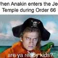 When Anakin enters the Jedi Temple during Order 66