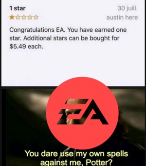 funny ea review on the play store meme