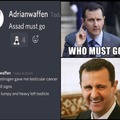 Mi odio hacia los que odian a Assad y hacia los que tienen Discord es inimaginable