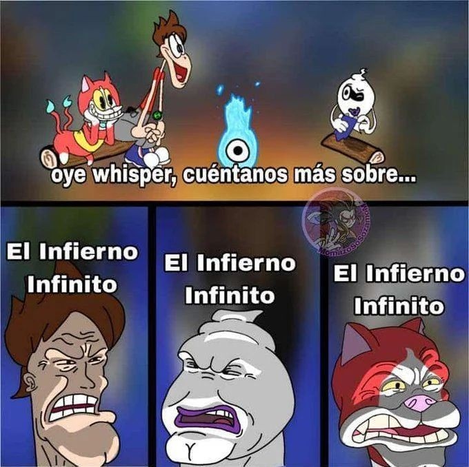 El infierno infinito - meme