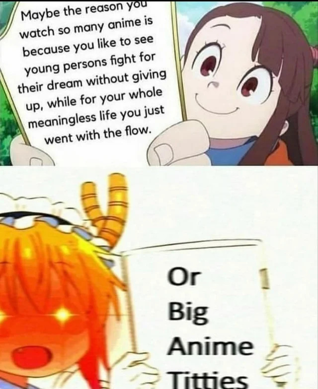 Tohru knows what's up - meme