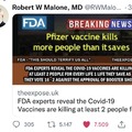HAPPENING: FDA announces Vaccine kills 2 people for 1 person saved