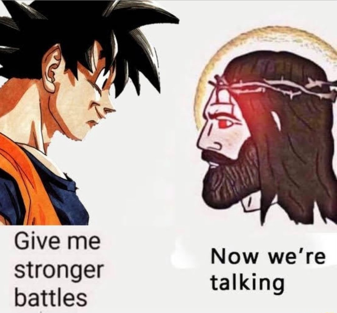 Stronger battles - meme