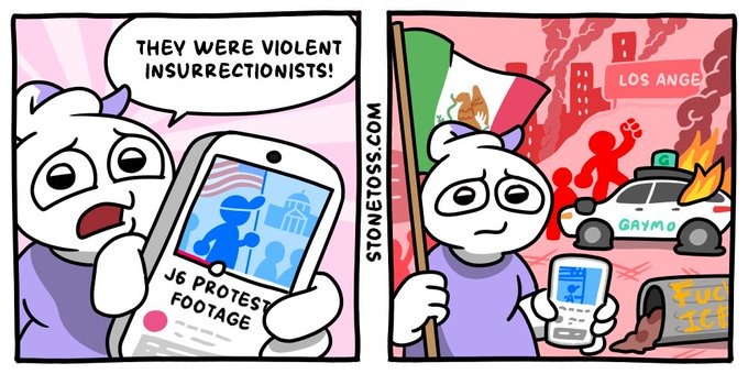Democrat and alt left view hypocrisy as a virtue - meme
