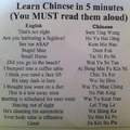 Easy chinese