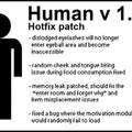 Human patch v1.1