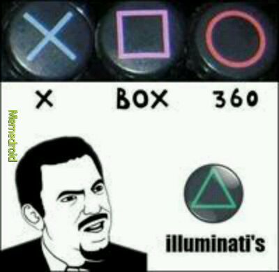 Illuminatis everywhere - meme