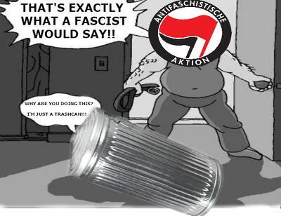 Antifa is a terrorist organization - meme