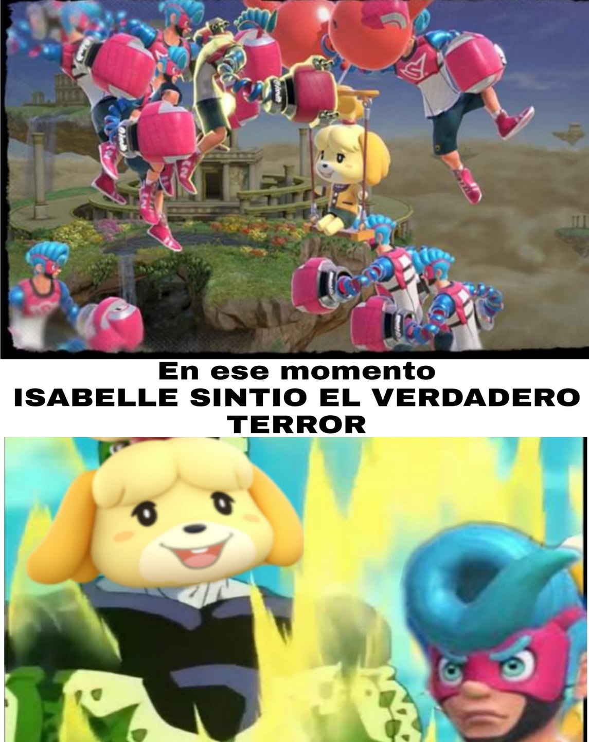 Isabelle glitch - meme