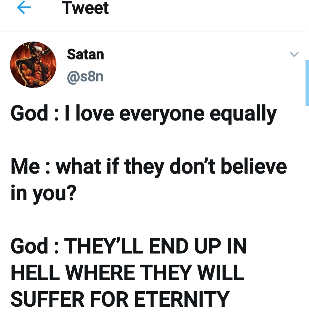 Had and satan have Twitter - meme