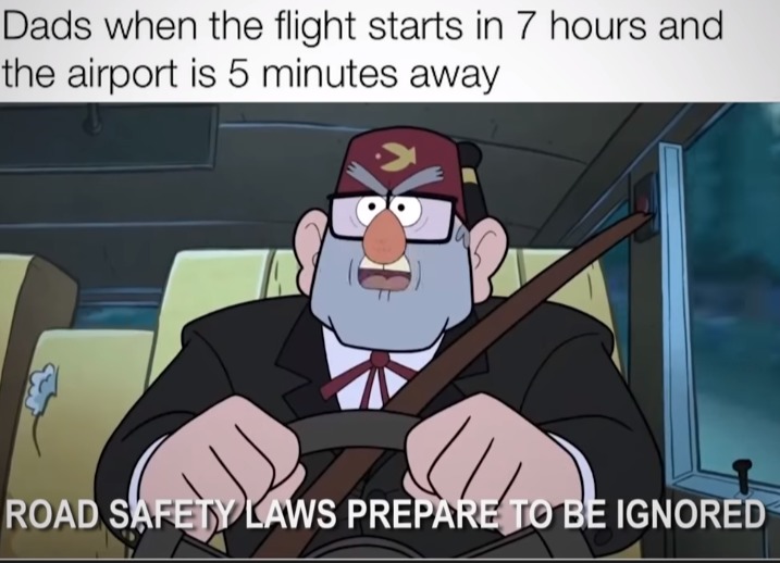 Insert Airport TIME - meme