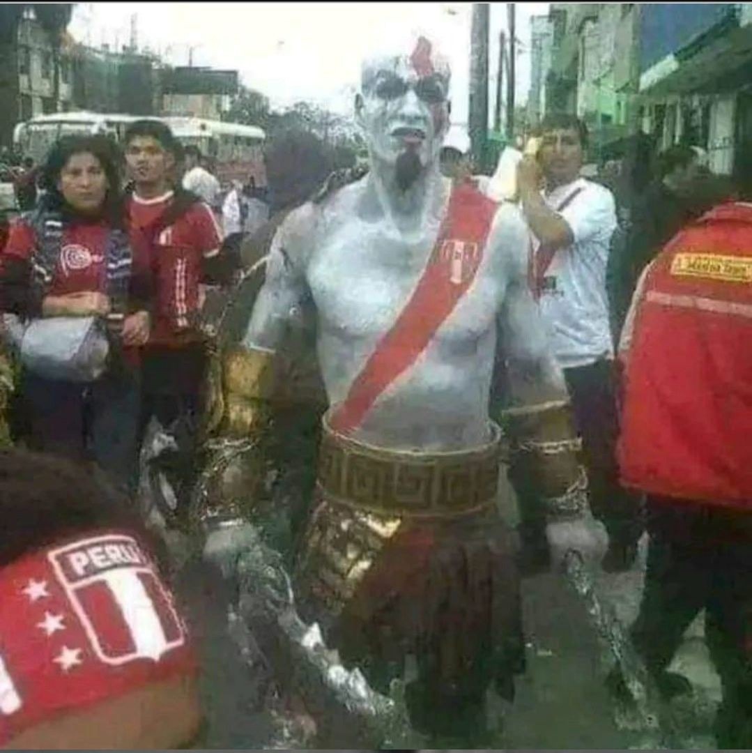 Kratos peruano - meme