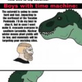 Boys with time machine